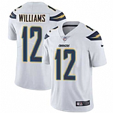 Nike San Diego Chargers #12 Mike Williams White NFL Vapor Untouchable Limited Jersey,baseball caps,new era cap wholesale,wholesale hats